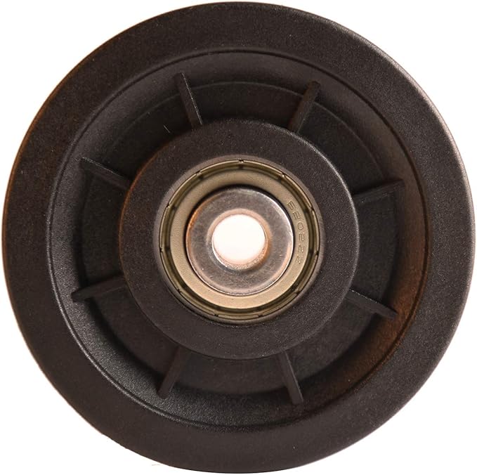 LFJ 90mm/3.5" Nylon Bearing Pulley Wheel Replace for Gym Equipment Part Cable Merchine