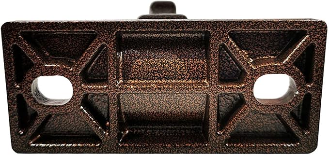 Heavy Duty Bronze Swing Hangers Screws Bolts Included 5000 lb (2 Pack)