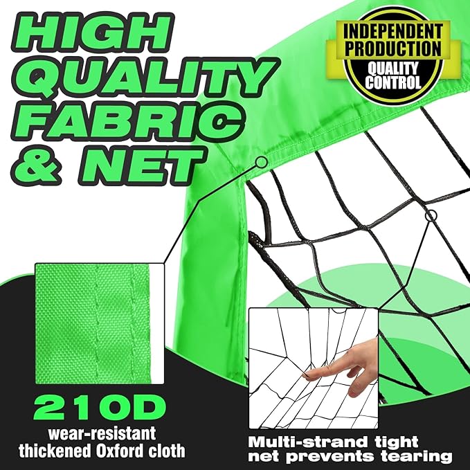Kids Soccer Goal for Backyard 5×3, 6×4, 6×4, 9×5FT 9×5FT Easy