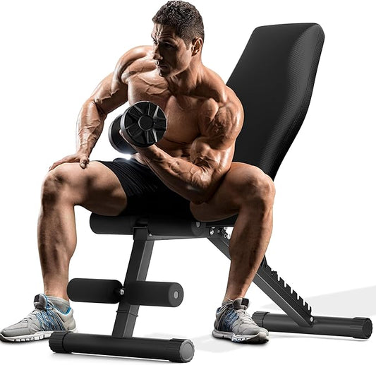 Adjustable Weight Bench Press for Home Gym Workout 700 LB