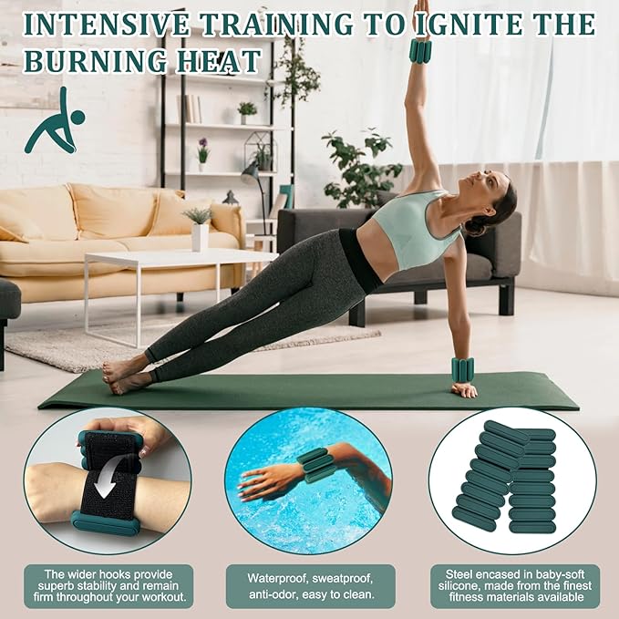 Adjustable Ankle Weights for Women Men Kids Wrist