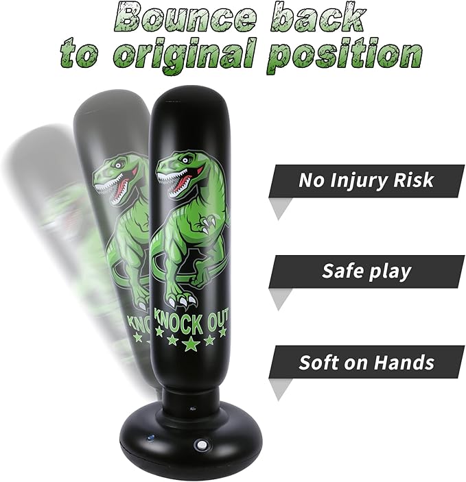 Heavy Punching Bag with Stand Adults Teens,70" Free Standing Boxing Bags,Kickboxing Training Equipment Bags for Men Training Thai Fitness Karate