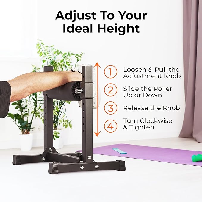 Lifepro Bulgarian Split Squat Stand Max- Durable 7 Adjustable