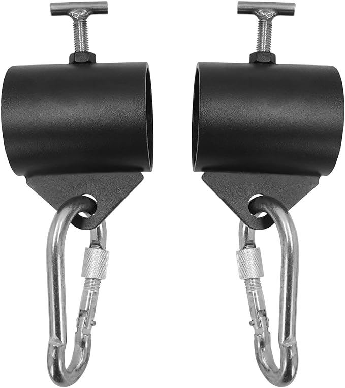 Luwint Mini Barbell Jack/Chain Collars with Loop