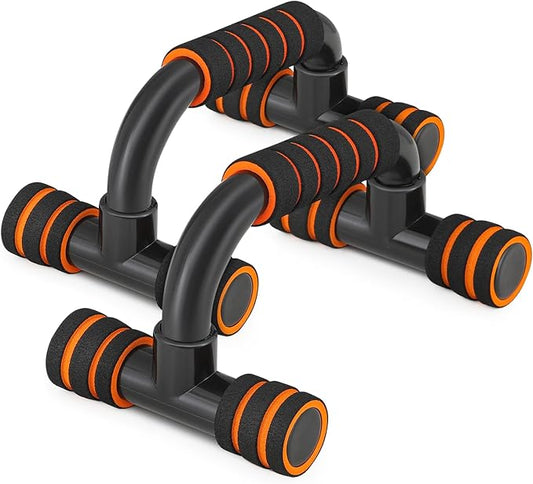 MADOG Portable Push Up Bars with Cushioned Foam Grip 1 Pair 330 lbs,