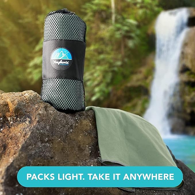 Youphoria Microfiber Travel Towel Fast Drying Lightweight -