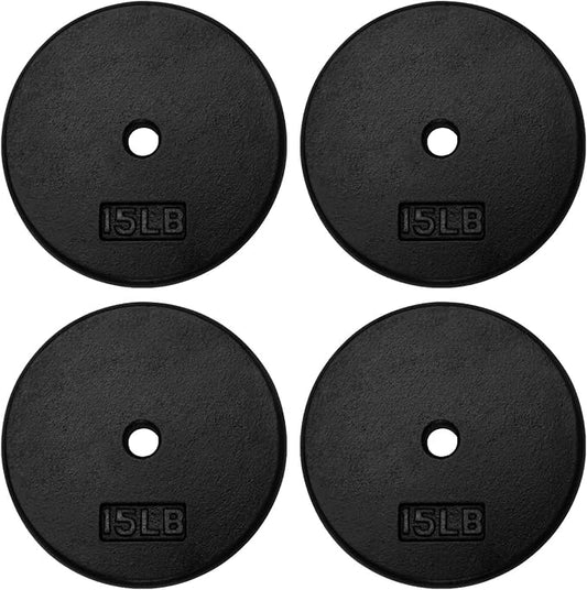 A2ZCARE 1 inch Weight Plates Set 1.25 lbs 20 lbs, 1 inch, 1 inch