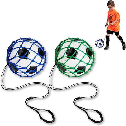 2PCS Soccer Ball Net Soccer Training Equipment 3, 4, 4, 5, 5, Vibrant