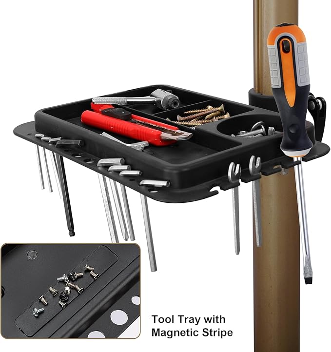 Heavy Duty Electric Bike Repair Stand Max 110 lbs, Portable Aluminum Bicycle Stand Manintenance Workstand,Suitable for Any BIke, Heavy E-Bike, Mountain Bike and Road Bike etc