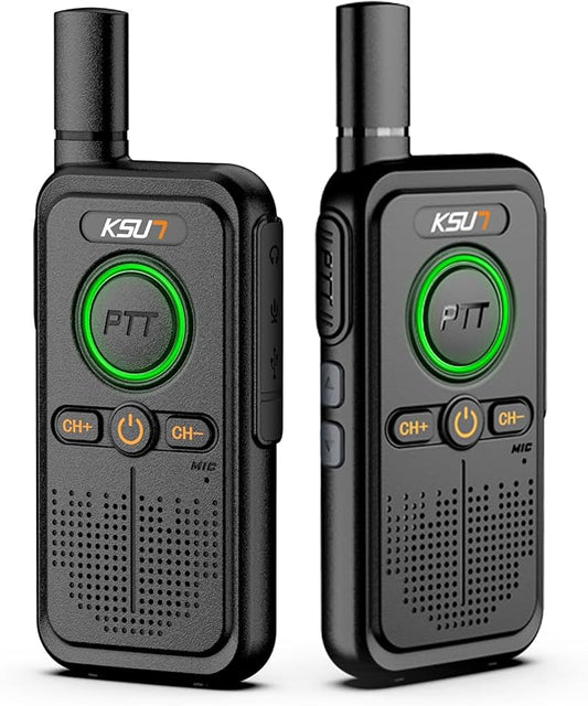 LT Plus Two-Way Radio Long Range with Access 16 Channels 4200mAh Battery 2 Pack)