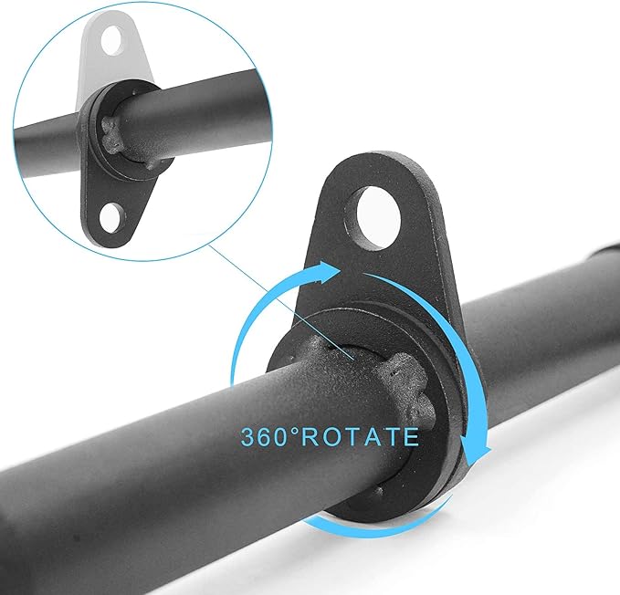Luwint Rotating Straigth Bar Cable Attachment Bicep Tricep 16.5â€™â€™