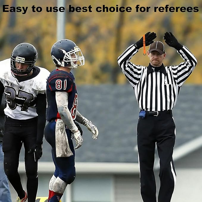 4pcs Football Chain Clips 12.8x0.98in Football