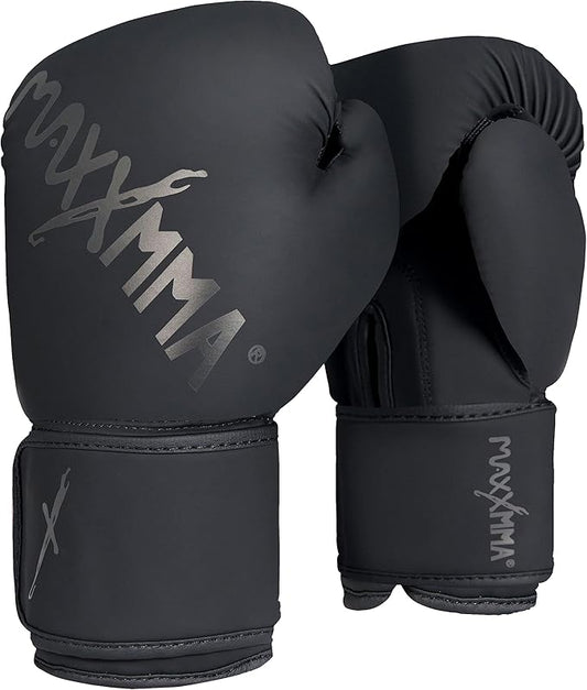 MaxxMMA Pro Style Boxing Gloves for Men & Women, Training Heavy Bag Workout Gloves, Muay Thai, Sparring Kickboxing Punching Bag Work Fight Gloves
