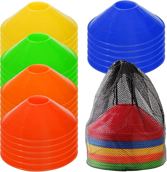 30 Pcs Disc Cones Training Cones Agility Soccer
