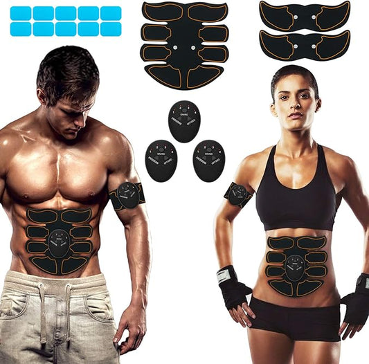 Abs Stimulator, Abdominal Toning Workout for Abdomen/Arm/Leg,Workout Equipment Women,10 pcs