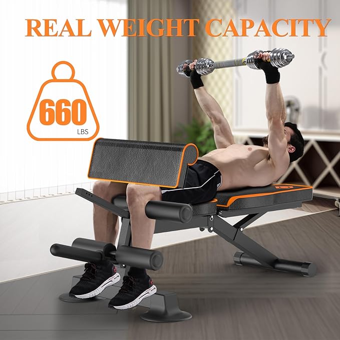 Adjustable Weight Bench 660LBS.