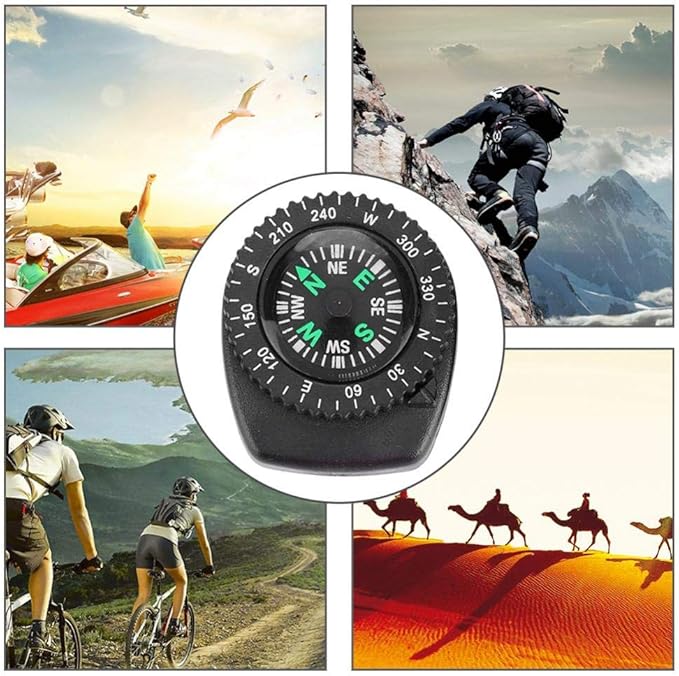 2Pcs Mini Wrist Watch Replacement Parts for Camping