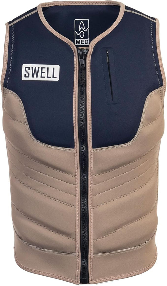 Mens Neoprene Wakesurf Comp Vest - Designed Exclusively for Wake Surfing, but Great for All Other Watersports Activities!