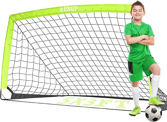Kids Soccer Goal for Backyard 5×3, 6×4, 6×4, 9×5FT 9×5FT Easy