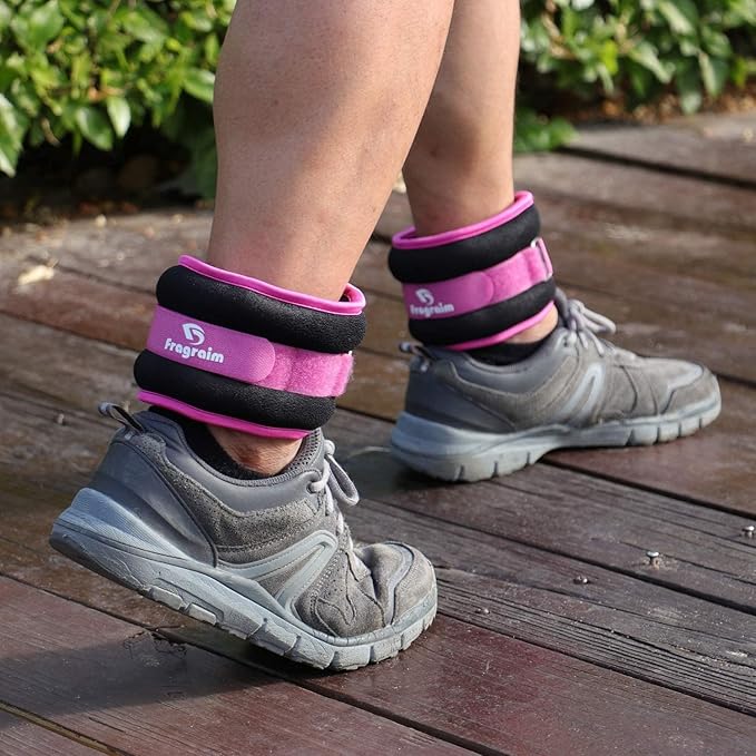 Ankle Weights for Women 1/2/3/4/6/8/10/12/15/20 LBS 1 Pair