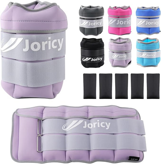 Adjustable Ankle Weights for Women Men Kids 1/2/3/4/5/6/8/10/12/20 1 Pair