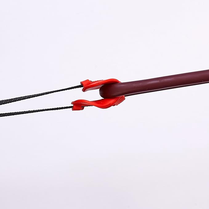 Lifeline Heavy Duty Door Anchor, Black/Red