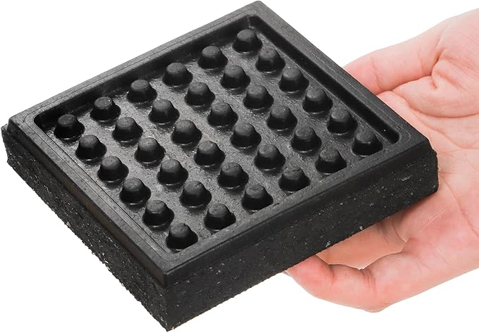 8 Pack Non Slip Exercise Equipment Mat 4 x 4 x 0.8 Inch