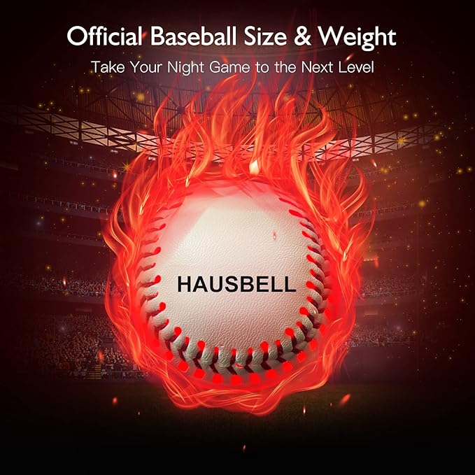 HAUSBELL Light Up Baseball 6 Changing
