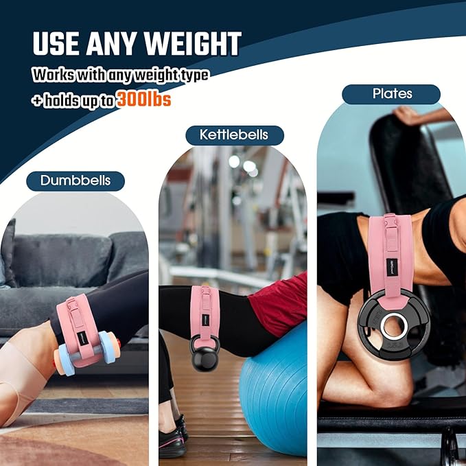 Hip Thrust Belt - With Slip Padding