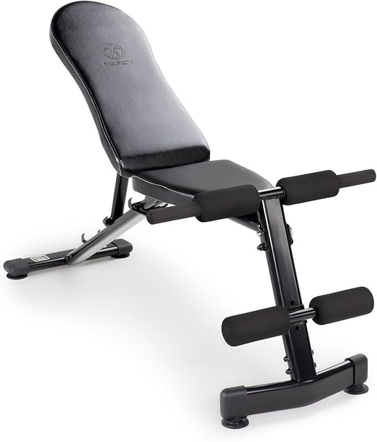 Marcy Multi-Purpose Adjustable Workout Utility Weight Bench SB-228 , 42.00 x 26.00 x 48.00 inches,