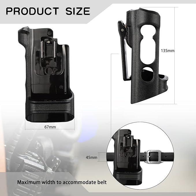 abcGoodefg Radio Holster for Motorola APX6000 Holster Radio APX8000/PMLN5709/PMLN5709A