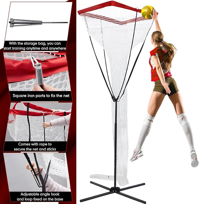 Liliful Volleyball Setter Trainer Equipment Net Volleyball Training
