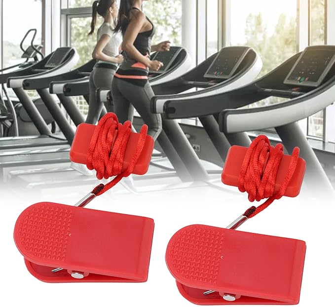 2pcs Treadmill Safety Key Magnetic Switch Fitness Replacement