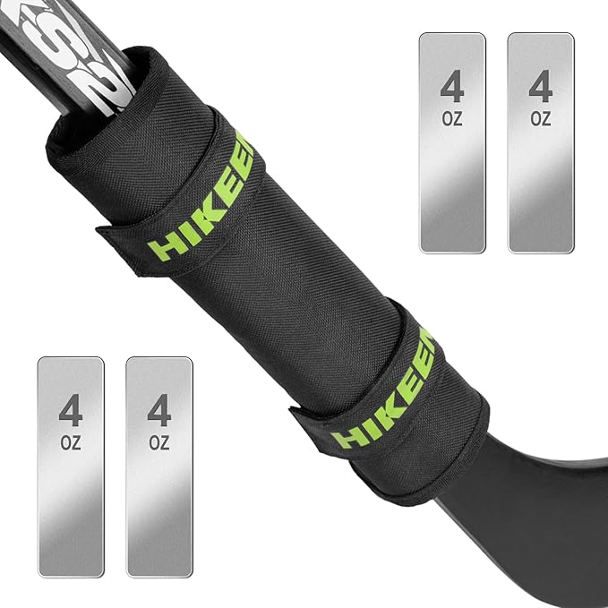 Hikeen Professional Hockey Stick Weight,Adjustable 4-16 Ounces Weights Training Aid,Anti-Slip Durable Hockey Stick Weight for Stick Speed, Timing and Puck Control