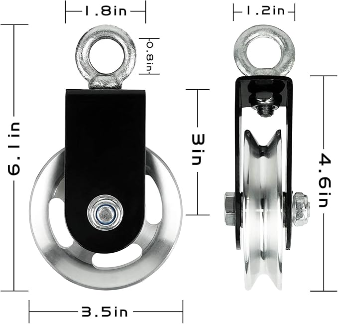 Luwint Fitness Pulley Cable Attachments
