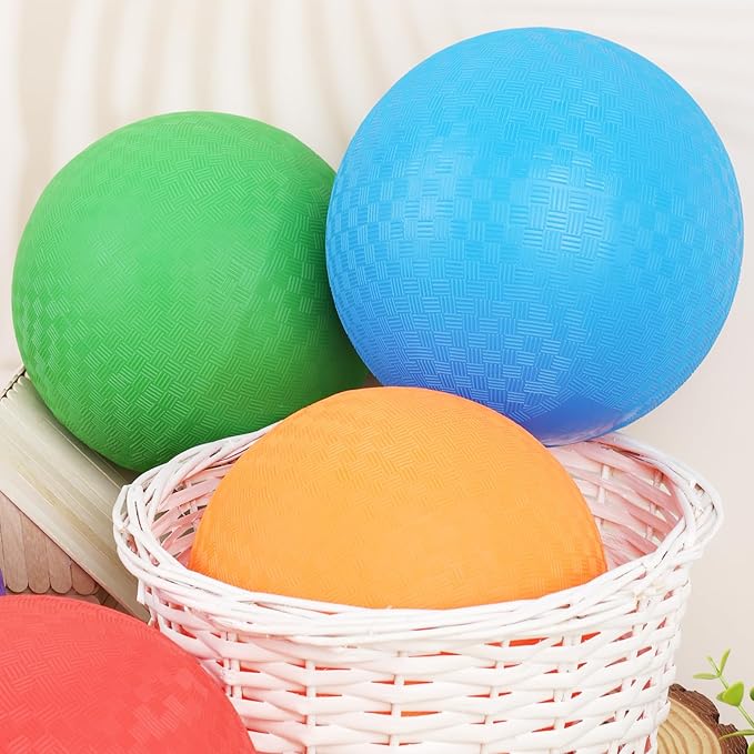 LovesTown Playground Ball with Air Pump 8.5inch Inflatable