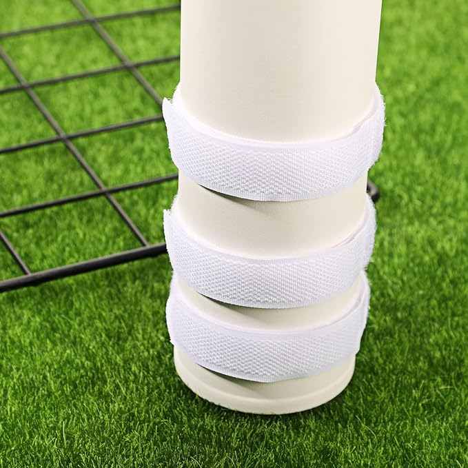50 Pcs Goal Net Straps Soccer Attachment Straps 14 x 0.8 Inch