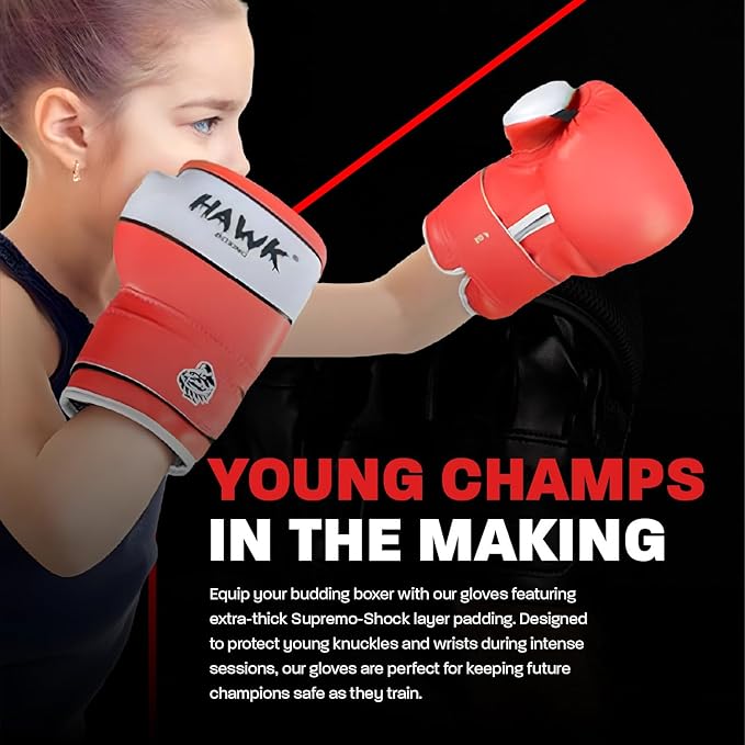 Kids Boxing Gloves for Kids Children Youth Punching Bag Kickboxing Muay Thai Mitts MMA Training Sparring Gloves