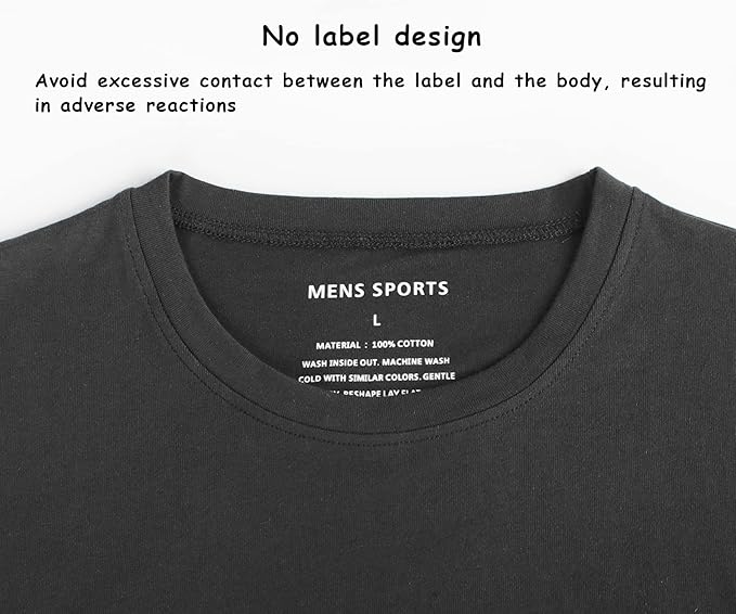 Men's Workout Bodybuilding Tank Tops Athletic Training Gym Shirts Vest Cotton Cut Off Sleeveless Muscle T-Shirt
