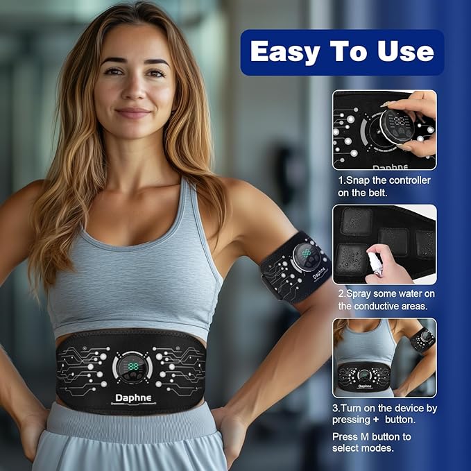 ABS Stimulator, Effective Muscle Stimulator for Abdomen, Ab