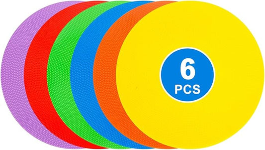 9 inch Spot Markers Flat Field Cones （6 pcs）