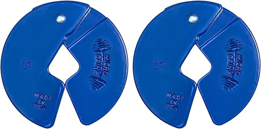 Micro Gainz Dumbbell Fractional 1.25lb Weight Plate, Ideal for Micro Loading, (Choose Color) 2 Piece Fractional Weight Plates, Designed for Dumbbell Training, Made In USA