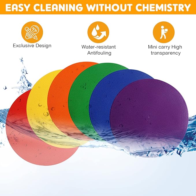 Haull 60 Pcs Spot Markers Floor Spots