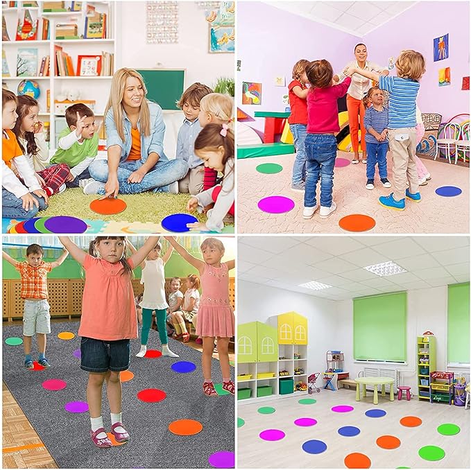 60 Pcs Poly Vinyl Spot Markers 9 Inch