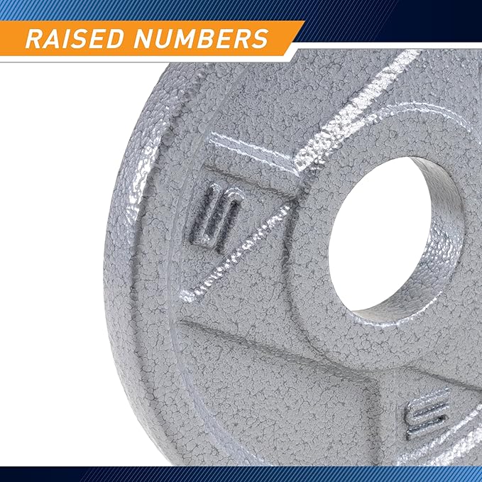 Marcy Classic 2" Cast Iron Olympic Grip Plates
