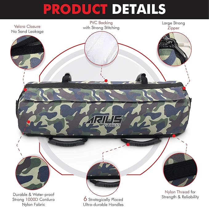 Heavy Duty Workout Sandbag for Fitness