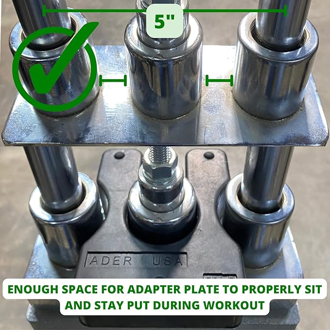 Ader Weight Stack Adapter Plates- 2.5 Lbs Sold 6 Pieces