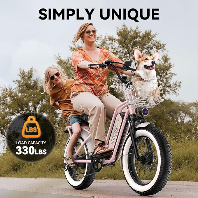 1500W Electric Bike for Adults,48V 20/60Ah Removable Battery Max Range 80Miles & 30MPH Electric Bicycle,20''×4" Fat Tire Ebike,Adult Electric Bicycles for Commute Beach Snow,E-Bike UL Certified