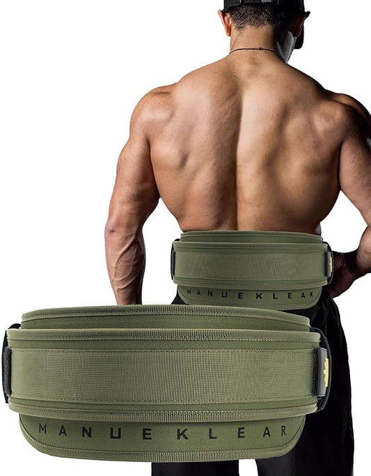 MANUEKLEAR Weight Lifting Belts for Men and Women
