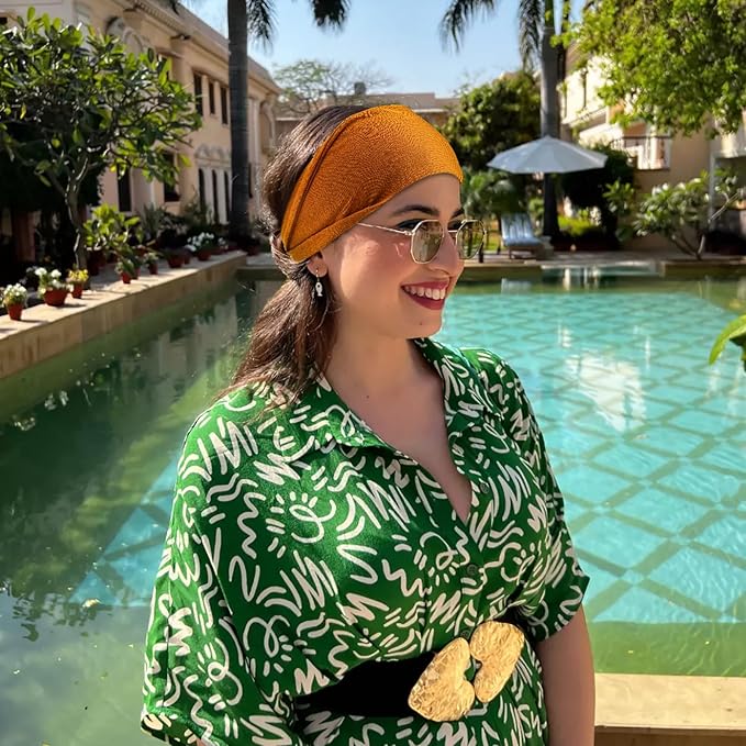 Headbands for Women, Non Slip Premium Stretchy Head Bands for Yoga, Working Out, Travel or Running Sweat Bands,Pack of 8